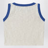Bobo Choses Flying Oranges white and blue tank top
