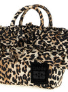 Ganni Mini Shopper Ruffle Print Handbag