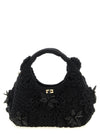 Ganni Mini Hobo Crochet Handbag