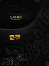 Ganni Mini Hobo Crochet Handbag