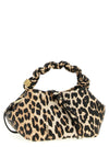 Ganni Small Bou Bag Leopard Handbag
