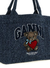 Ganni Medium Bear Shopping Bag