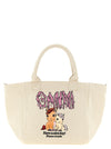 Ganni Small Pony Shopping Bag