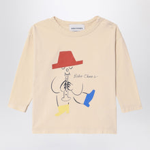  Bobo Choses Magic Flute Player T-shirt ivory