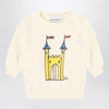 Bobo Choses Faraway Castle ivory sweatshirt