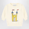 Bobo Choses Faraway Castle ivory sweatshirt