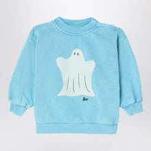  Bobo Choses Light blue sweatshirt in organic cotton
