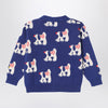 Bobo Choses Cardigan Fairy Dog navy blue