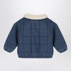 Bobo Choses Navy blue quilted denim jacket