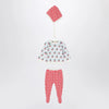 Bobo Choses Cherry three-piece set in cotton blend