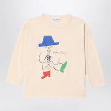  Bobo Choses Magic Flute Player T-shirt ivory
