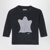 Bobo Choses Black washed jersey in organic cotton