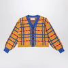 Bobo Choses Cardigan with Madras check pattern