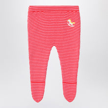  Bobo Choses Red/pink Rocking Horse footed leggings