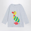Bobo Choses Light grey cotton sweater