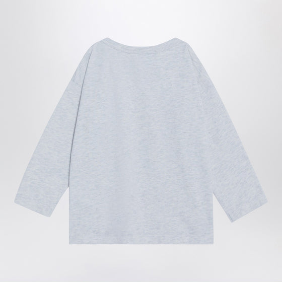 Bobo Choses Light grey cotton sweater
