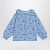 Bobo Choses Light blue denim shirt