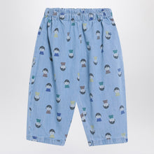  Bobo Choses Light blue denim trousers