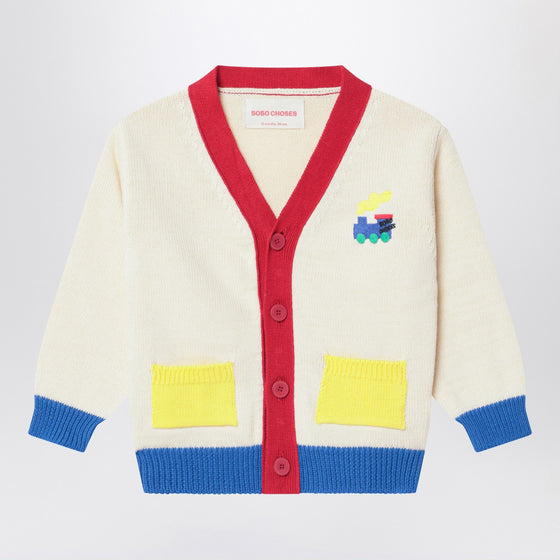 Bobo Choses Color-block Bobo Choo Choo cardigan