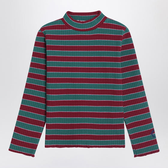 Bobo Choses Ribbed striped cotton sweater