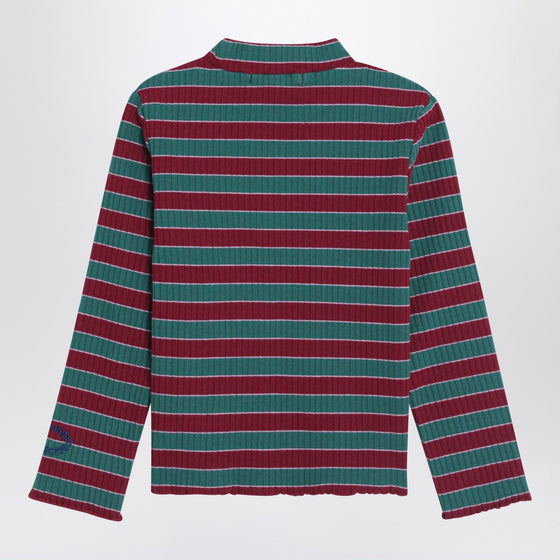Bobo Choses Ribbed striped cotton sweater