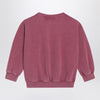 Bobo Choses Burgundy vintage-effect sweatshirt by La Oca