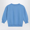 Bobo Choses Light blue sweatshirt with logo print