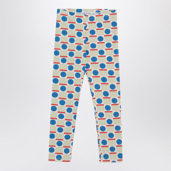 Bobo Choses Leggings with multicolour geometric pattern