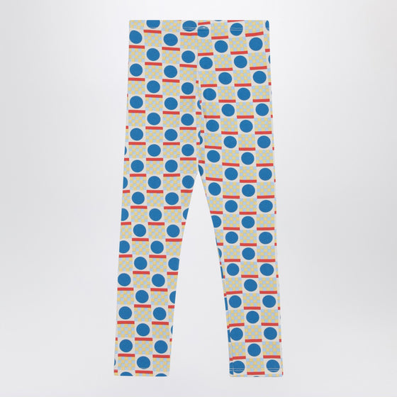 Bobo Choses Leggings with multicolour geometric pattern