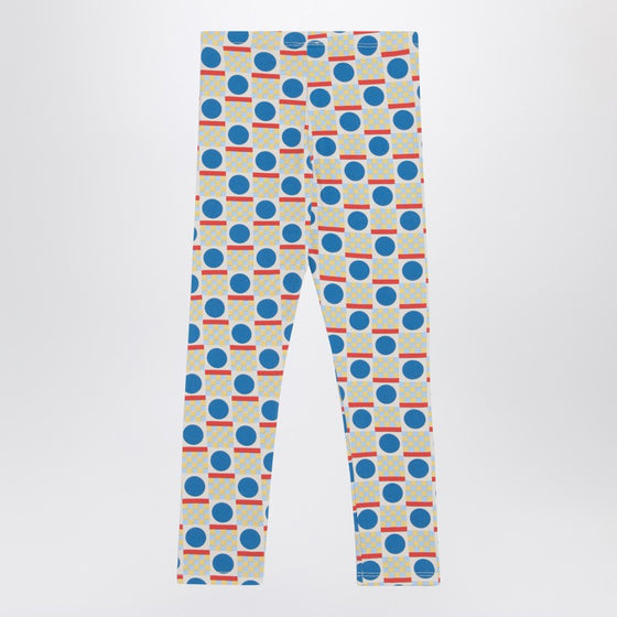 Bobo Choses Leggings with multicolour geometric pattern