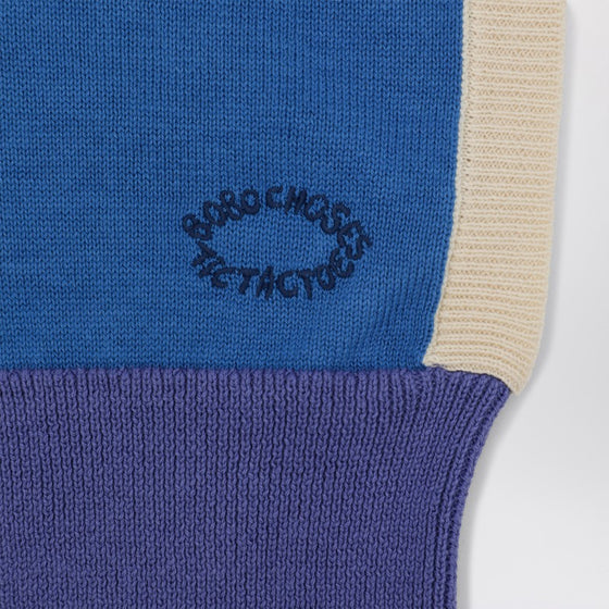 Bobo Choses Color-block cotton balaclava