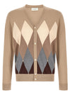Ballantyne Cardigan Argyle