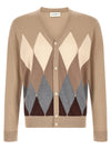 Ballantyne Cardigan Argyle