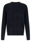 Ballantyne Diamond Intarsia Sweater