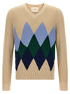 Ballantyne Argyle Pattern Sweater