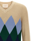 Ballantyne Argyle Pattern Sweater