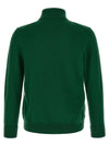 Ballantyne Classic Diamond Intarsia Turtleneck Sweater
