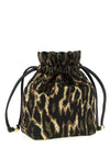 Ganni Metallic Bou Bucket Pouch