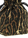 Ganni Metallic Bou Bucket Pouch