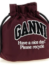 Ganni Logo Pouch