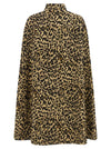 Valentino Garavani Cape In Animalier Cloth