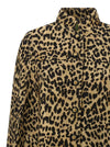 Valentino Garavani Cape In Animalier Cloth