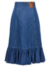 Valentino Garavani Denim Skirt