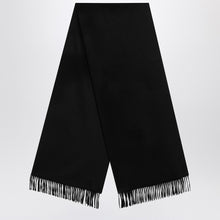  Max Mara Black cashmere scarf