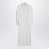 Max Mara White shirt dress in cotton twill