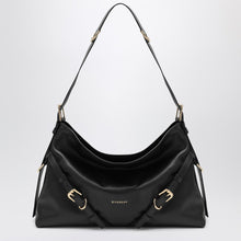  Givenchy Voyou medium black leather bag
