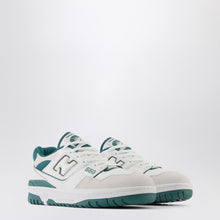  New Balance Low 550 white/green trainer