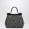 Dolce & Gabbana Dolce&Gabbana Chevron fabric handbag Sicily medium
