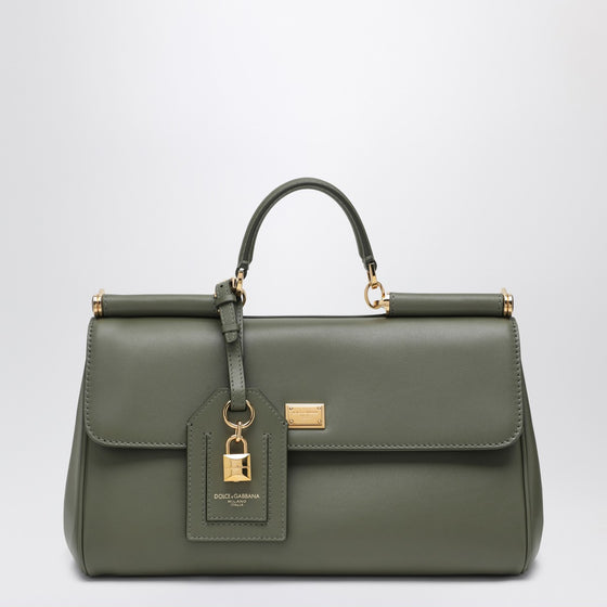 Dolce & Gabbana Dolce&Gabbana My Sicily handbag in military green leather