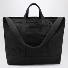  Tekla Beach bag in black cotton